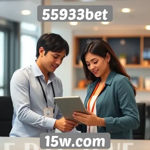 Diferenciais do atendimento ao cliente na 55933bet